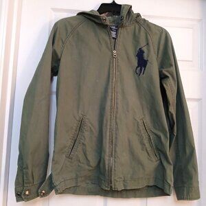 Men's Ralph Lauren Green Jacket with Hood Size Large